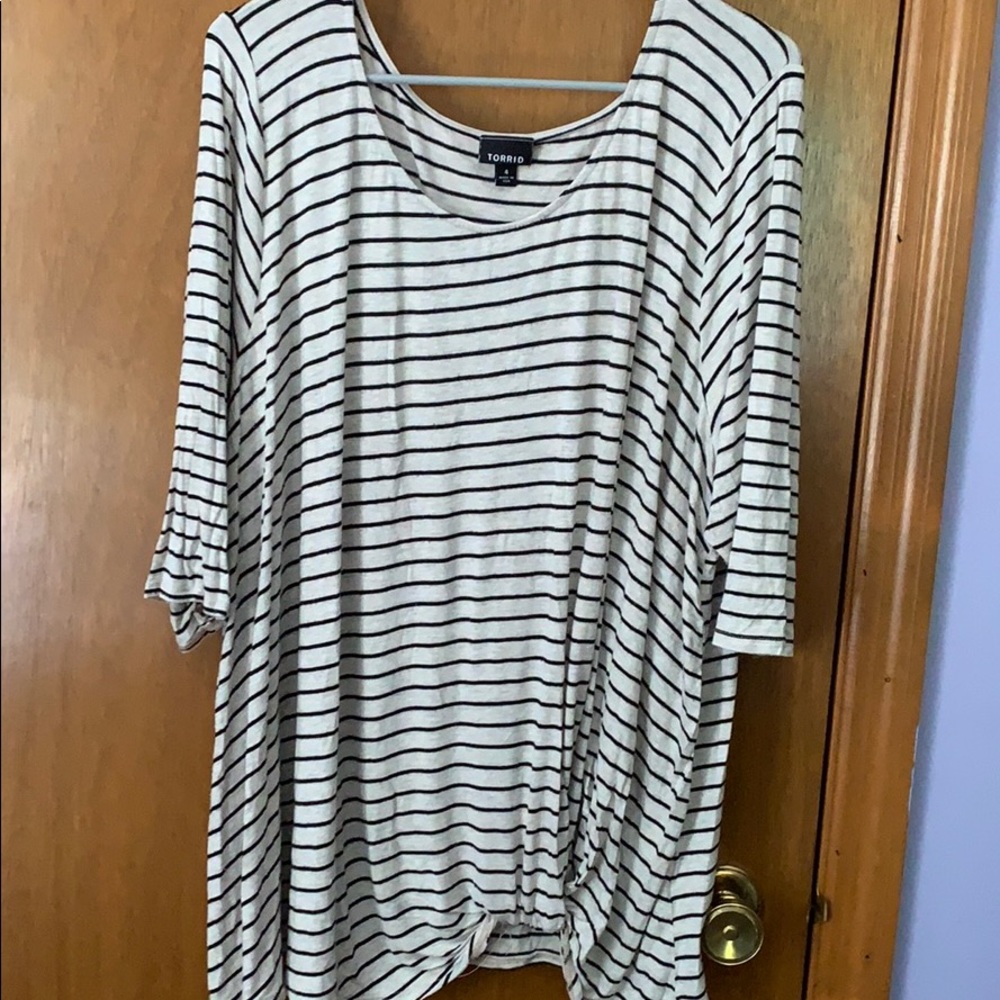 Torrid Twist Bottom Shirt